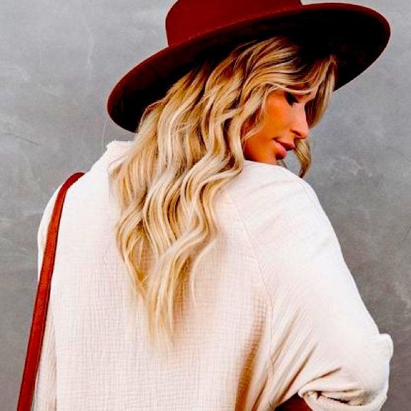 Western Felted Gambler Hat - Picture 7 of 7